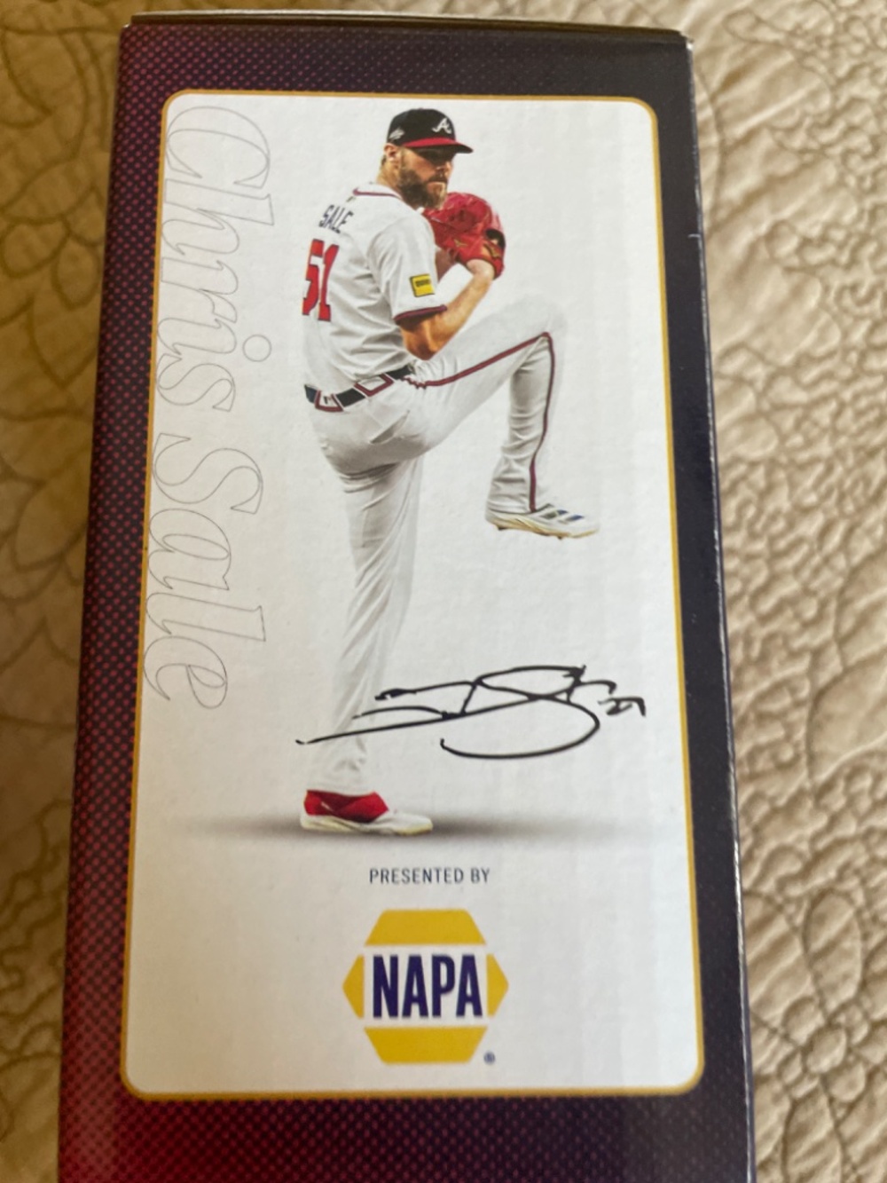 New in box Chris Sale bobble card - Picture 2 of 4